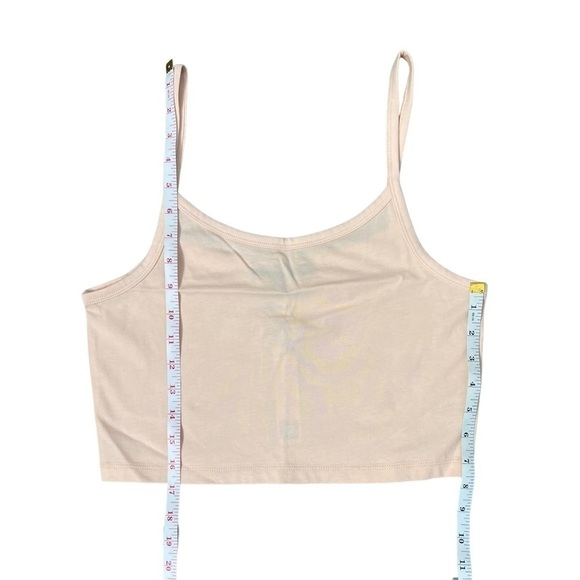 NWT Sanctuary Peachy Cream Spaghetti Strap Crop Top - Size XXS - Picture 10 of 11